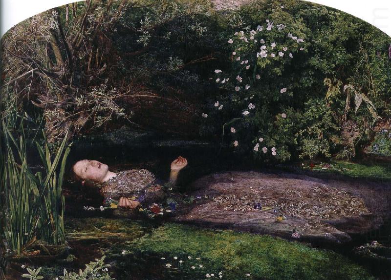 Sir John Everett Millais ofelia china oil painting image